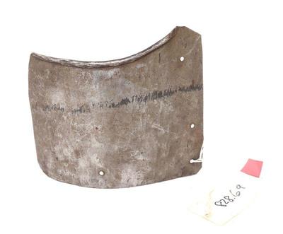 Lot 153 reinforcing plate of armour 16th 17th c.