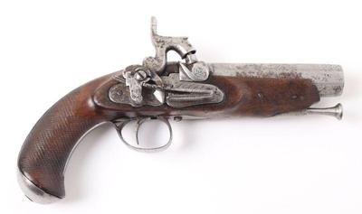 Lot 118 spanish miquelet percussion converted pistol circa 1850