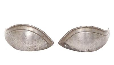 Lot 144 medieval elements of armour 2 pieces