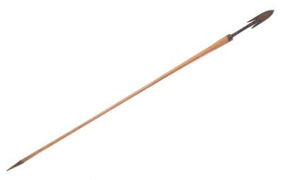 Lot 88 filipino iron and wood spear