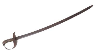 Lot 21 spanish artillery saber