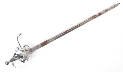 Lot 24 massive swept hilt style rapier