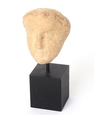 Lot 252 greek marble head of a goddess