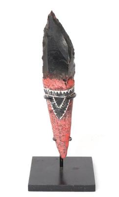 Lot 85 admiralty island obsidian dagger 20th c.