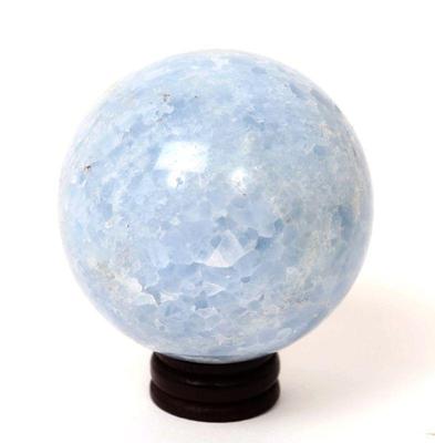 Lot 372 fine sky blue aquamarine polished sphere