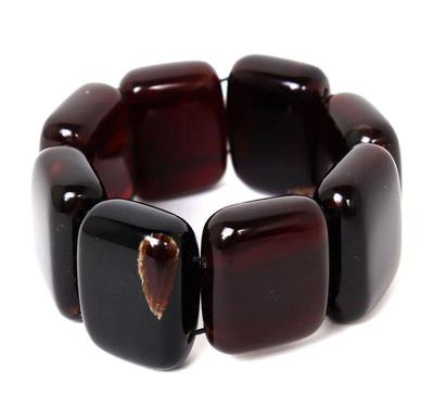 Lot 180 gorgeous natural chunky amber bracelet