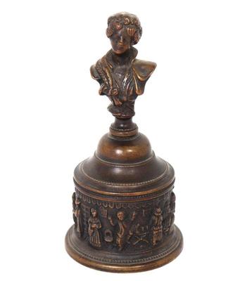 Lot 367 renaissance bronze table bell 16th c. style