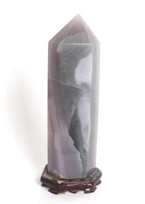 Lot 406 tall lavender fluorite tower