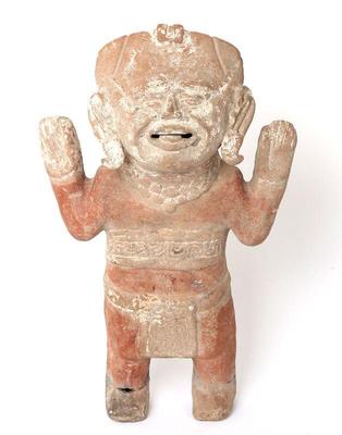 Lot 303 tall sonriente smiling figure remojadas veracruz 300 ce 900 ce