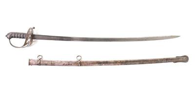 Lot 43 british rifle brigade officer s sword w scabbard