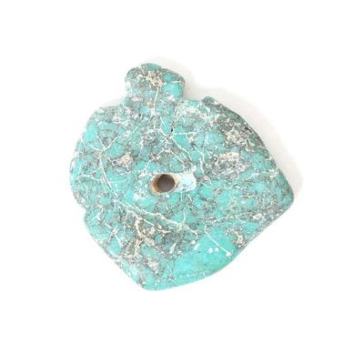 Lot 199 large 56 gram turquoise pendant