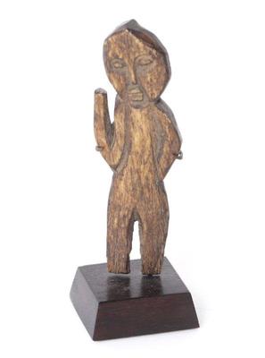 Lot 586 african lega abstract bone figure