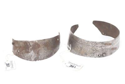 Lot 149 two elements of armor 16th 17th c.