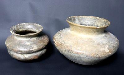 Lot 309 two pre columbian pottery bowls