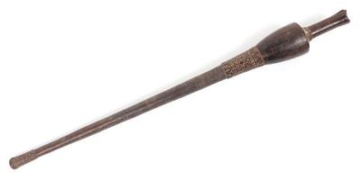 Lot 454 wood carved indonesian flute
