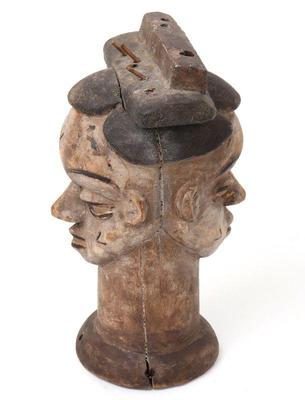 Lot 563 authentic igbo janus headrest