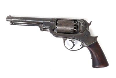 Lot 107 civil war starr cap ball pistol, pat 1856