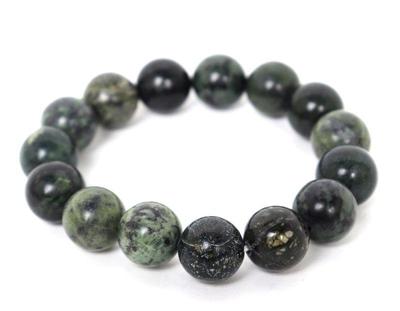 Lot 197 stunning polished natural jasper bracelet