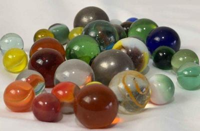 Vintage Marble Lot * Patch * Clearies * Scars * Bubbles *
