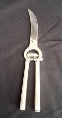 Sterling Handled Poultry Shearsy
