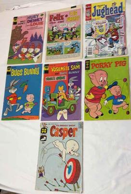 1965 - 2004 Comics * Casper 1965 * Porky Pig 1970 * Bugs Bunny 1976 * Yosemite Sam 1976 *
