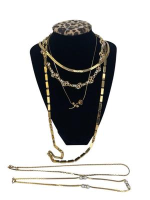 Gold Tone Necklaces * Monet * Traditional
