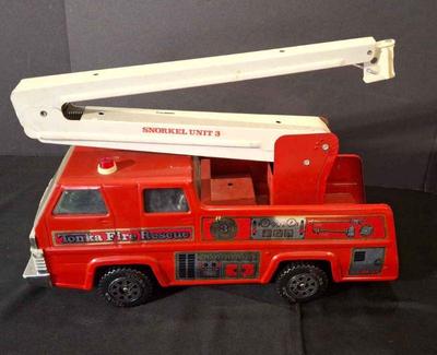 Tonka Fire Rescue Snorkel Unit 3 Truck
