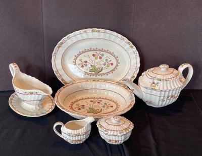 Vintage Spode Copeland China Set Pieces * Platter * Tea Set * Gravyboat etc. We Can Ship but $$$
