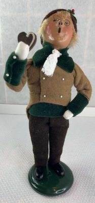 Byers choice 1993 victorian boy holding cookie
