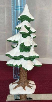 Dept 56 village porcelain pine large