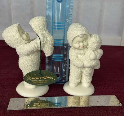 Dept 56 snowbabies my snowbaby baby dolls”