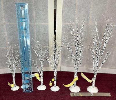 Dept 56 winter birch trees