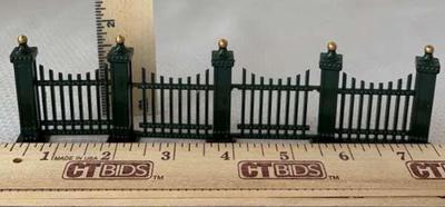 Dept 56 village wrought iron fence extensions”