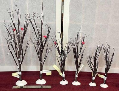 Dept 56 bare branch trees