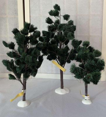 Dept 56 village jack pines” set of 3