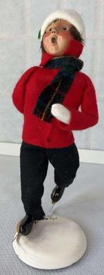 Byers choice “traditional boy skater” numbered