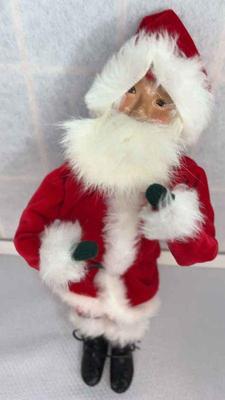 Byers choice “santa sitting”