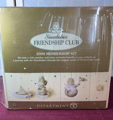 Snowbabies 2000 membership kit