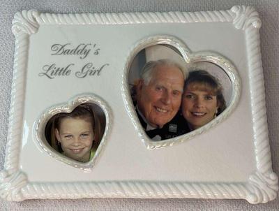 Daddy’s little girl” picture frame