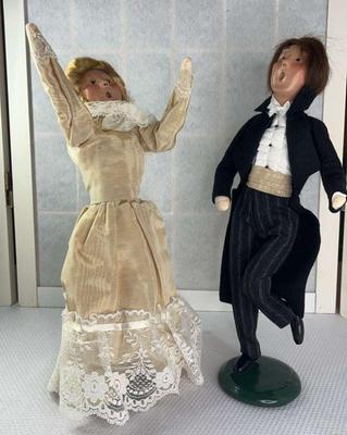 Byers choice 1999 victorian dancing couple