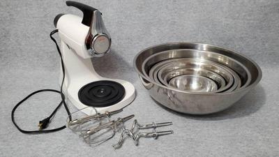 Sunbeam stand mixer mixing bowls