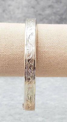 935 silver hinged bracelet
