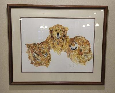 The kids signed and painted by lynnette sandbloom
