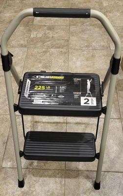 Folding gorilla step ladde