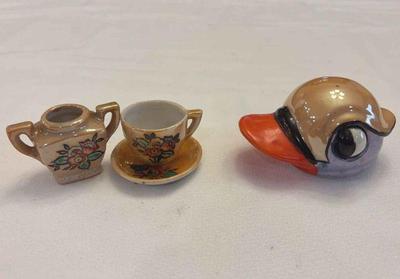 Occupied japan partial tea set