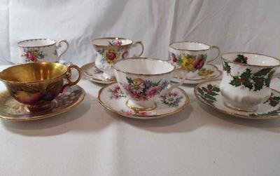 Tea cups saucers #2