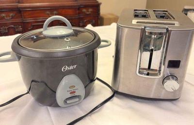 Rice cooker bagel toaster