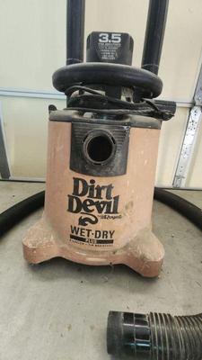 Dirt devil wet dry
