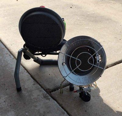 Portable propane heaters