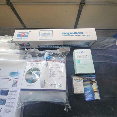 Emergency water storage